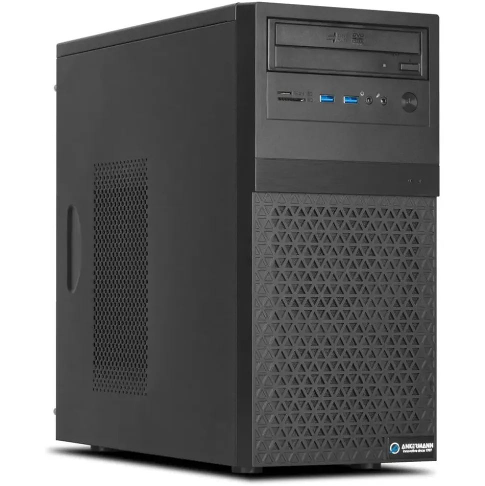 Ankermann Business Silent CAD Workstation Intel Core i7 8700 3,2 GHz 32 GB RAM 2 TB HDD 500 GB SSD NVIDIA Quadro Windows 11 Pro