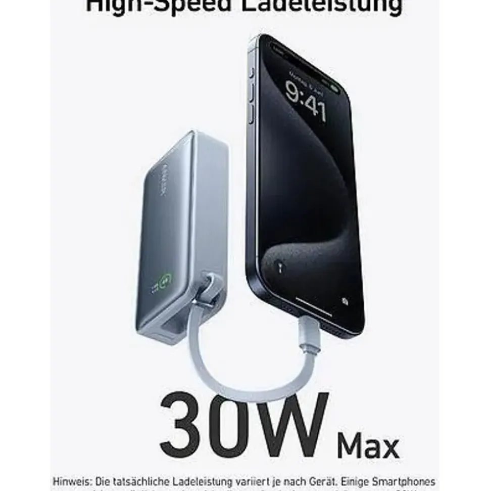 Anker 545 Nano Powerbank 10.000mAh Schwarz
