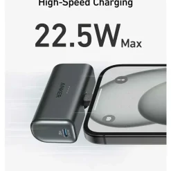 Anker Nano Powerbank 5,000mAh, 22.5W, Schwarz