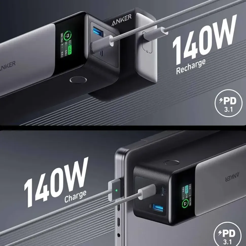 Anker 737 Power Bank 24000 mAh schwarz
