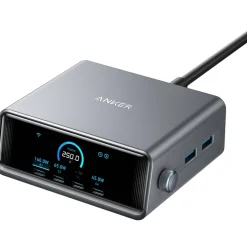 Anker Prime GaN-Prime Ladegerät, Silber