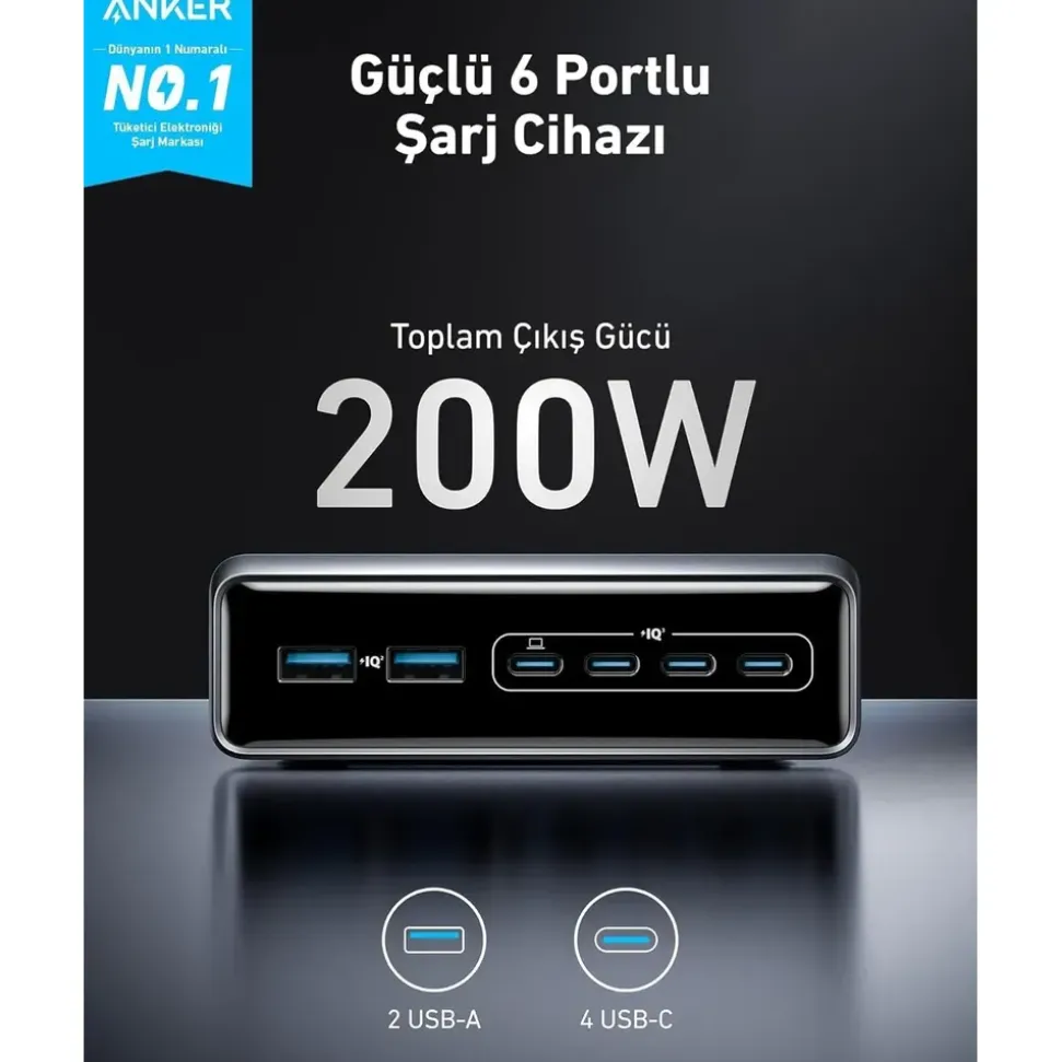 Anker Prime Ladegerät Silber
