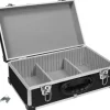 anndora CD Koffer für 60 Standard CD Cases - 43 x 29 x 18,5 cm - Schwarz