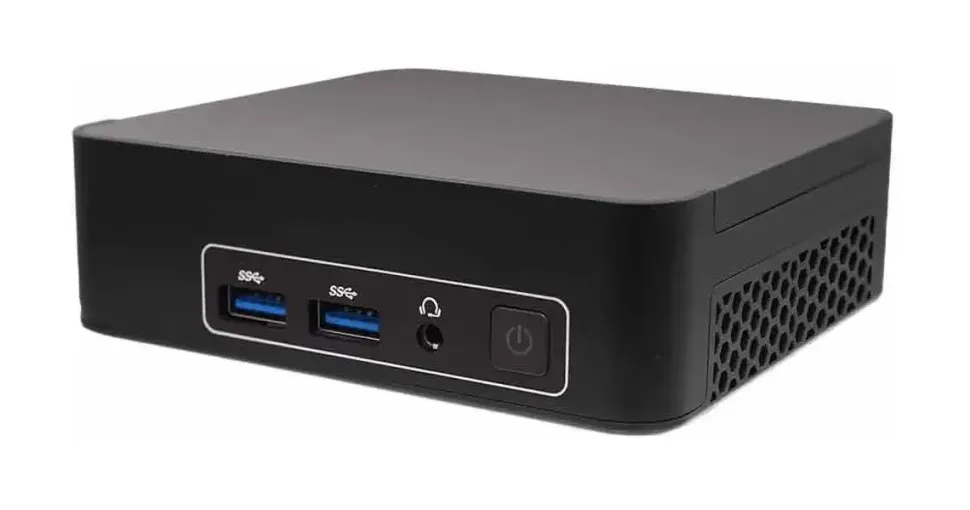 AOpen Den5128 i7-1260P 512gb 8gb Windows 11 Pro Mediaplayer - Black