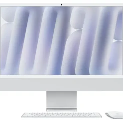 Apple iMac 24" Retina 4,5K Display 2024 M4 16 GB RAM 256 GB SSD 10-Core GPU Silber