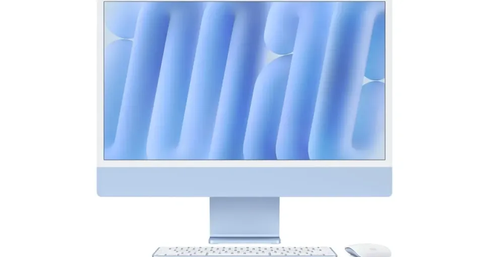 Apple iMac 24" Retina 4,5K Display 2024 M4 24 GB RAM 512 GB SSD 10-Core GPU Blau