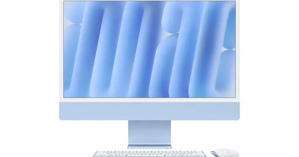 Apple iMac 24" Retina 4,5K Display 2024 M4 16 GB RAM 256 GB SSD 8-Core GPU Blau
