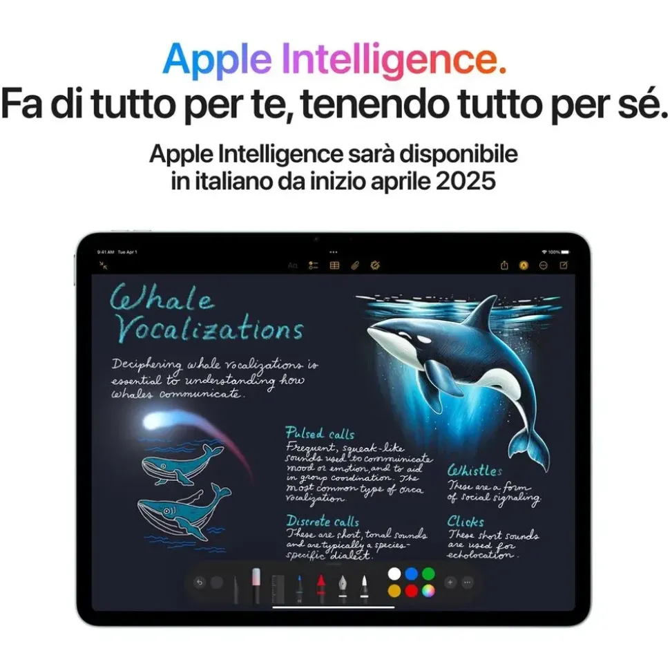 Apple iPad Air 11" (7. Generation 2025) 256 GB Wi-Fi Space Grau