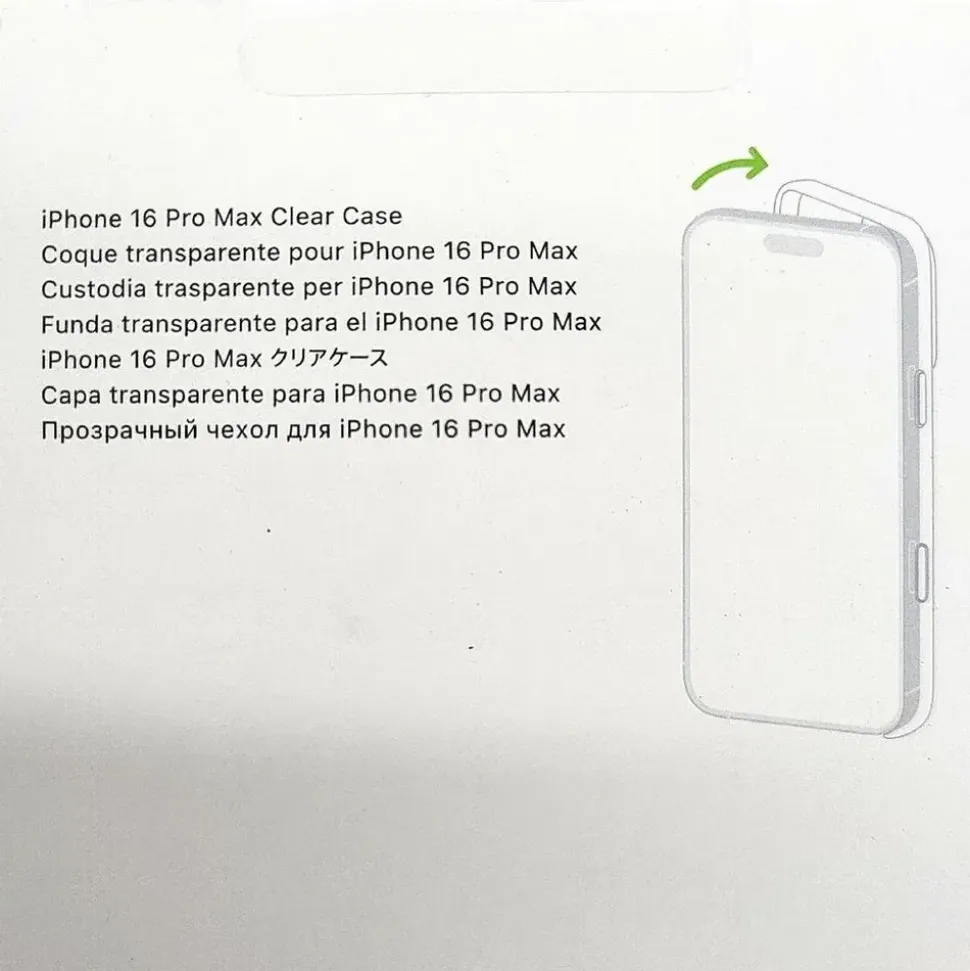 Apple iPhone 16 Pro Max Clear Case mit MagSafe