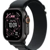 Apple Watch Ultra 3 GPS + Cellular 49 mm Titangehäuse Schwarz Alpine Loop Schwarz M