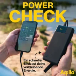 aqiila Powerbird B20+ Powerbank 20000 mAh schwarz