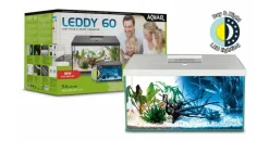 AquaEl Leddy Day & Night 60 54 l Komplettaquarium Weiß