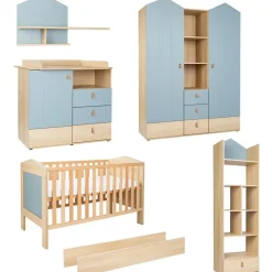 Arthur Berndt Babyzimmer Mega-Set Roofy 6-tlg. 2-türig