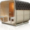 Artsauna Fasssauna Nolvik XXL inkl. 8 kW Ofen + Zubehör
