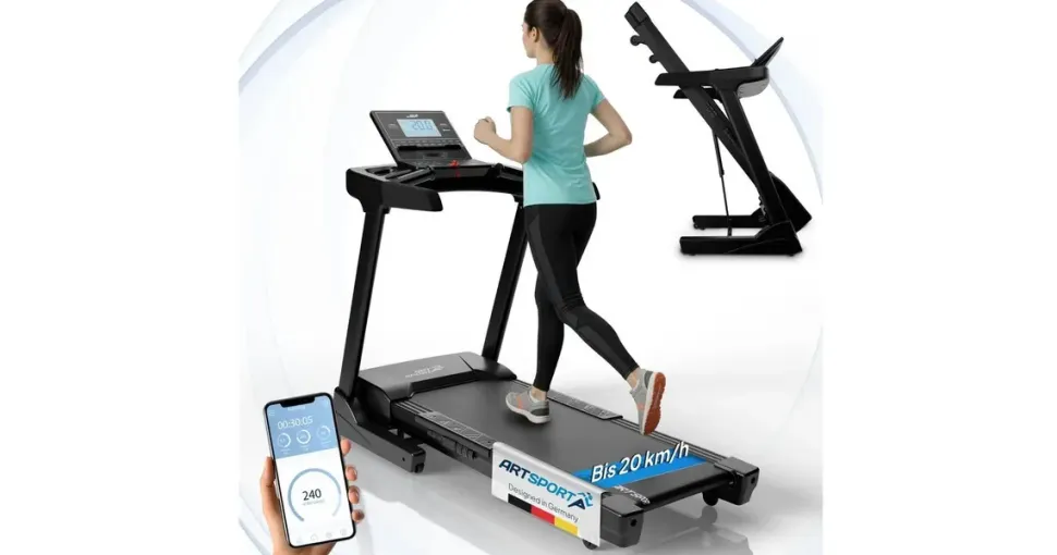 ArtSport Laufband Speedrunner 6000 Schwarz