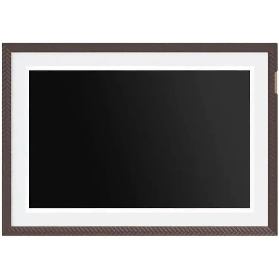 Arzopa D10 Digitaler Bilderrahmen, (Dunkelbraun) 10.1" - Dunkelbraun