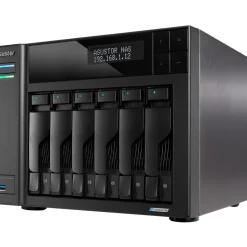 ASUSTOR Lockerstor 6 Gen2+ NAS Desktop, Intel Celeron®, N5105, 8 GB, DDR4