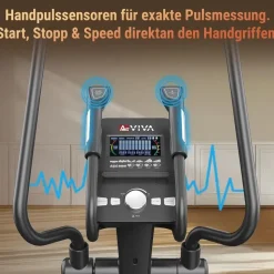 AsVIVA Crosstrainer C28 Grau