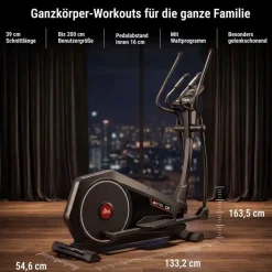 AsVIVA Crosstrainer C28 Grau
