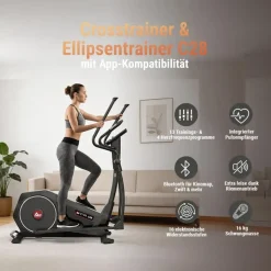AsVIVA Crosstrainer C28 Grau