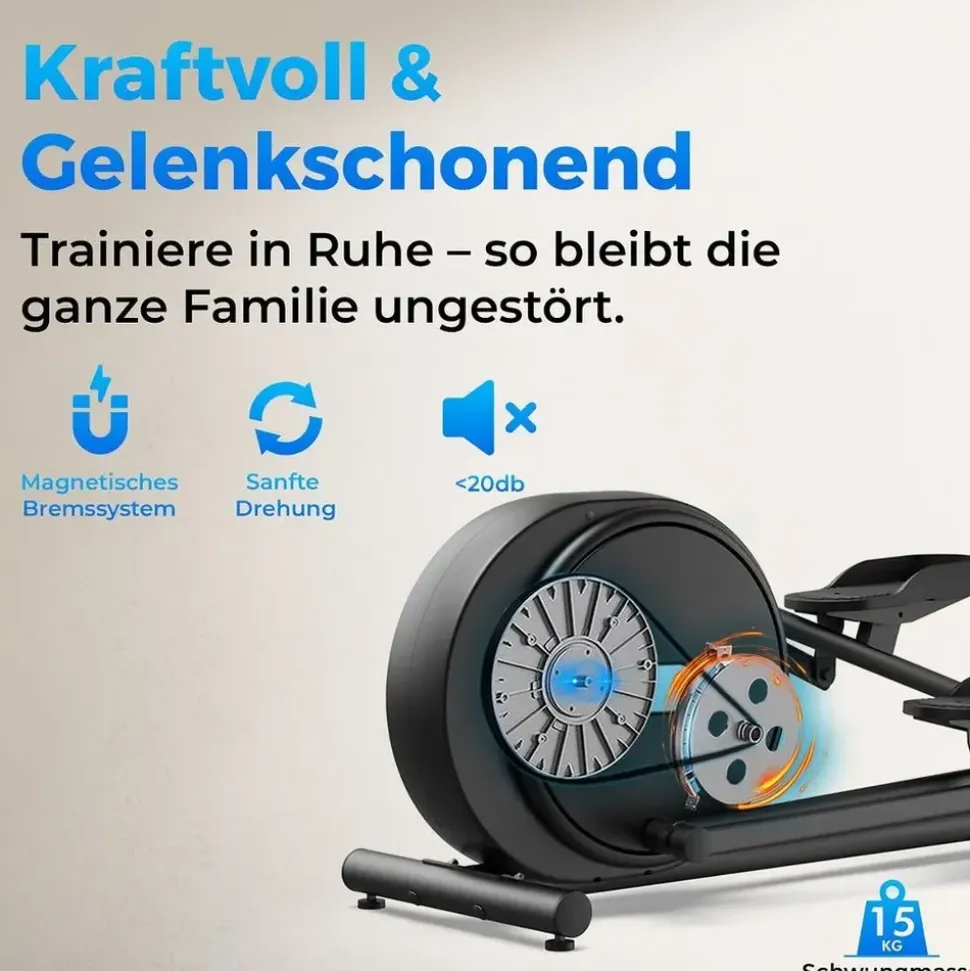 AsVIVA Crosstrainer C29 Schwarz