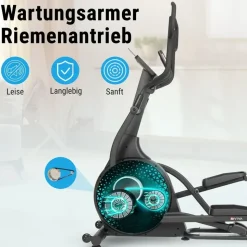 AsVIVA Crosstrainer Smart E4 Pro Grau