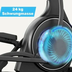 AsVIVA Crosstrainer Smart E4 Pro Grau