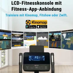 AsVIVA Crosstrainer Smart E4 Pro Grau
