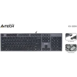 A4Tech KV-300H QWERTY DE