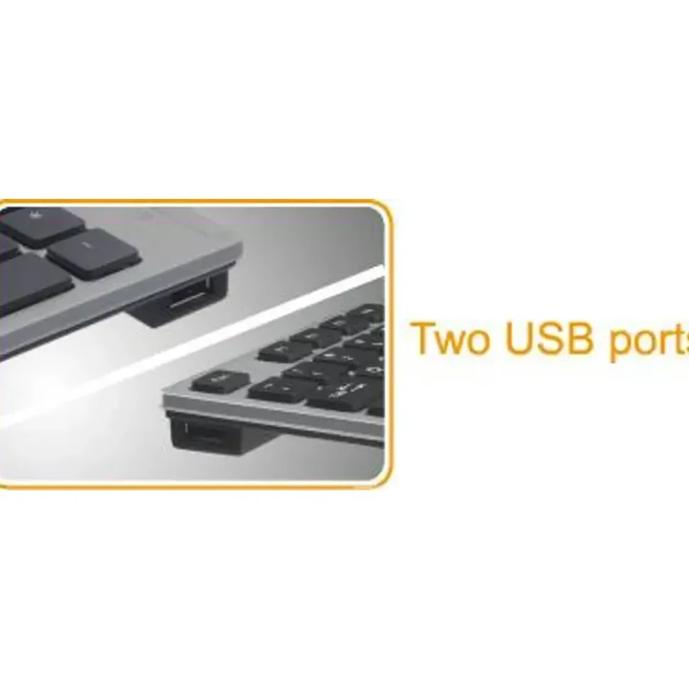 A4Tech KV-300H QWERTY DE