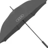 Audi Collection Audi 3122600110 Regenschirm Stockschirm Automatik Schirm, grau, mit Audi Ringe Emblem