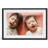 Aura Frames AF905 Photoframe Carver Mat - Gravel with white mat 25,4cm (10") Digitaler Bilderrahme