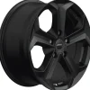 Autec Xenos 8,5 x 19 5 x 120 ET38 Schwarz Matt
