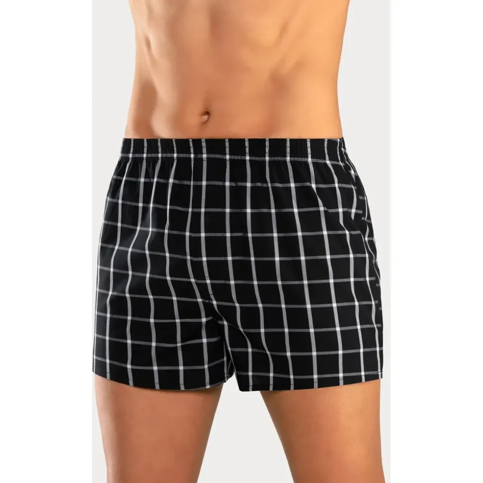 AUTHENTIC LE JOGGER Webboxer AUTHENTIC LE JOGGER schwarz/weiß M 4er Pack