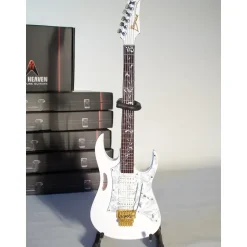 Axe Heaven Steve Vai Signature White Jem Mini-Gitarre Replik (SV-130)
