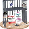 babybay Boxspring Beistellbett schiefergrau