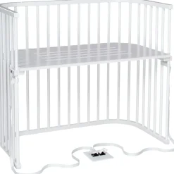 babybay Boxspring XXL Beistellbett weiß lackiert