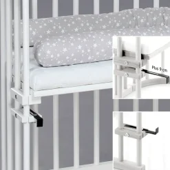babybay Maxi Beistellbett seidenmatt weiß