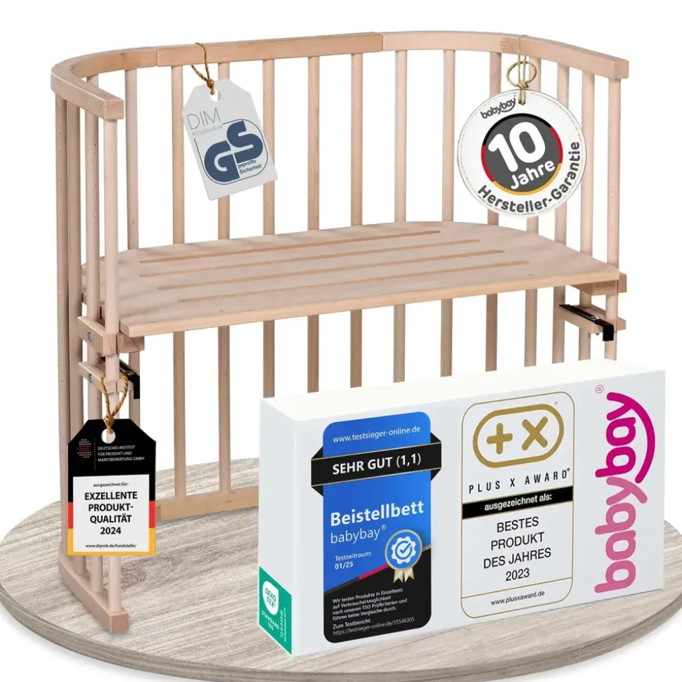 babybay Original Beistellbett natur unbehandelt