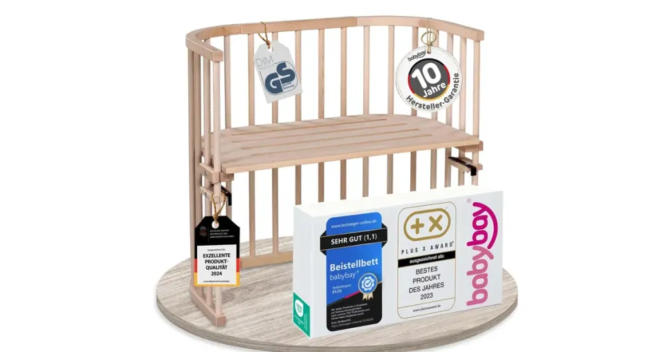 babybay Original Beistellbett natur unbehandelt