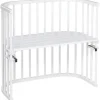 babybay Original Beistellbett seidenmatt weiß