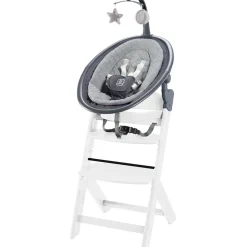 BabyGO Newborn Set Family Grau/Weiß inkl. Zubehör