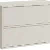 Badplaats Waschbeckenunterschrank Mali 2 Schubladen 80 x 54 x 46 cm Beige