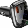 Baseus Bluetooth-Sender / Autoladegerät MP3 Player Schwarz