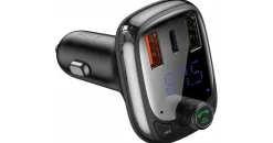 Baseus Bluetooth-Sender / Autoladegerät MP3 Player Schwarz
