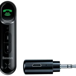 Baseus BSBA-02 Aux Audio-Funkempfänger Schwarz
