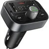 Baseus Carregador Isqueiro Baseus S-09 Pro - Transmissor FM Preto