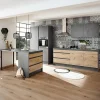 BASIC by Balculina Küchenzeile Jazz 320 cm anthrazit/artisan eiche/metallic braun/anthrazit/braun