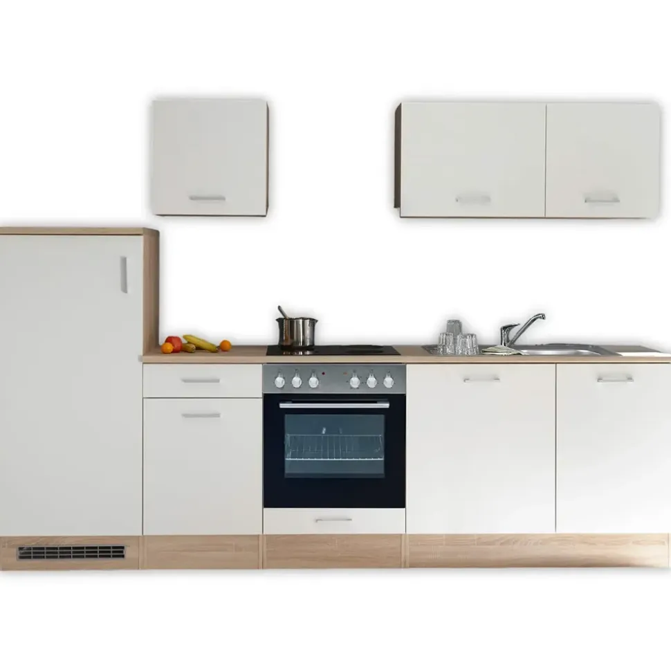 BASIC by Balculina Küchenzeile Andy 280 x 195 cm