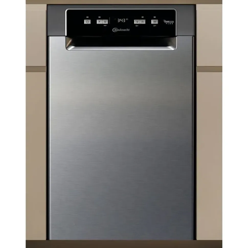Bauknecht BK6UC11BS7A0X Einbau-Geschirrspüler (unterbaufähig, 448 mm breit, Edelstahl)